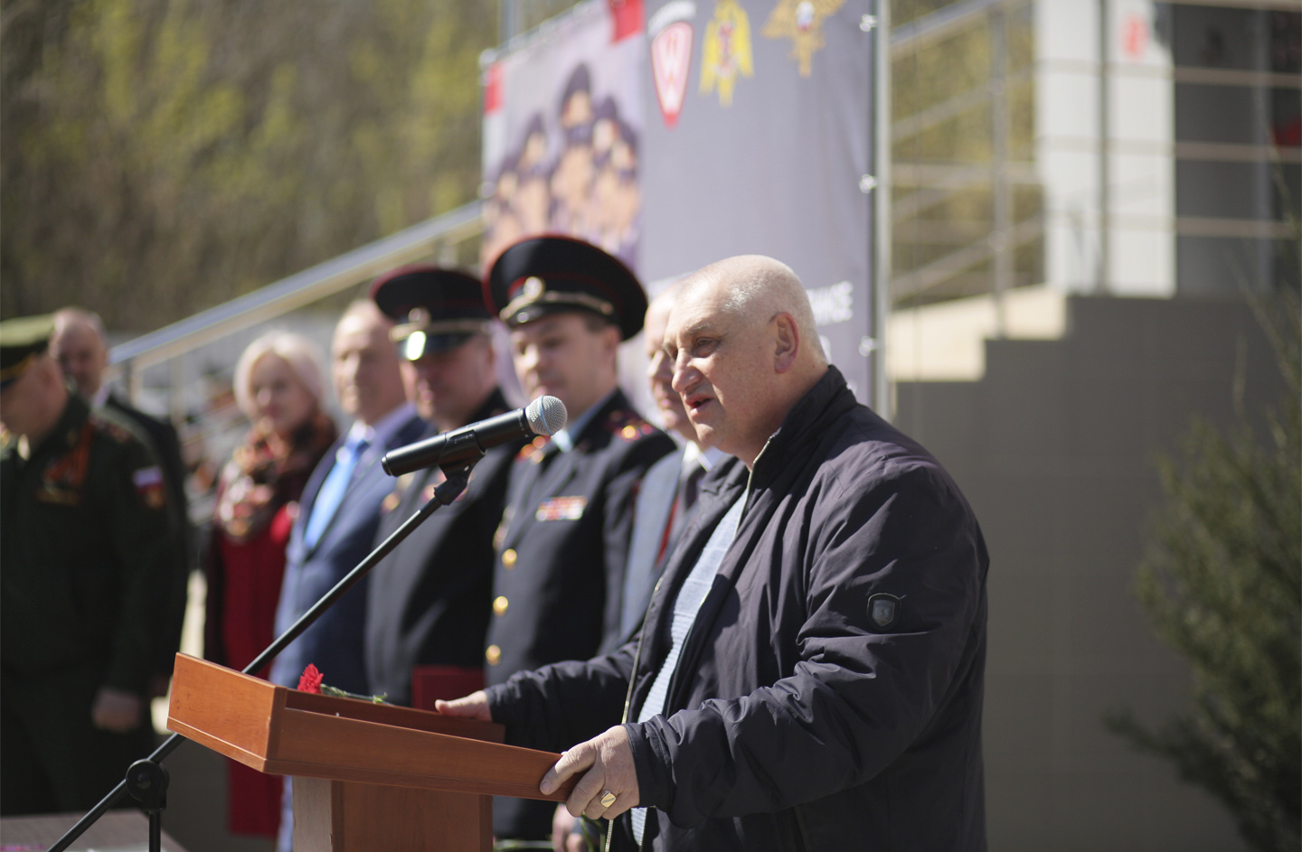 Торжественное мероприятие, посвященное дню ветеранов органов внутренних дел и внутренних войск​