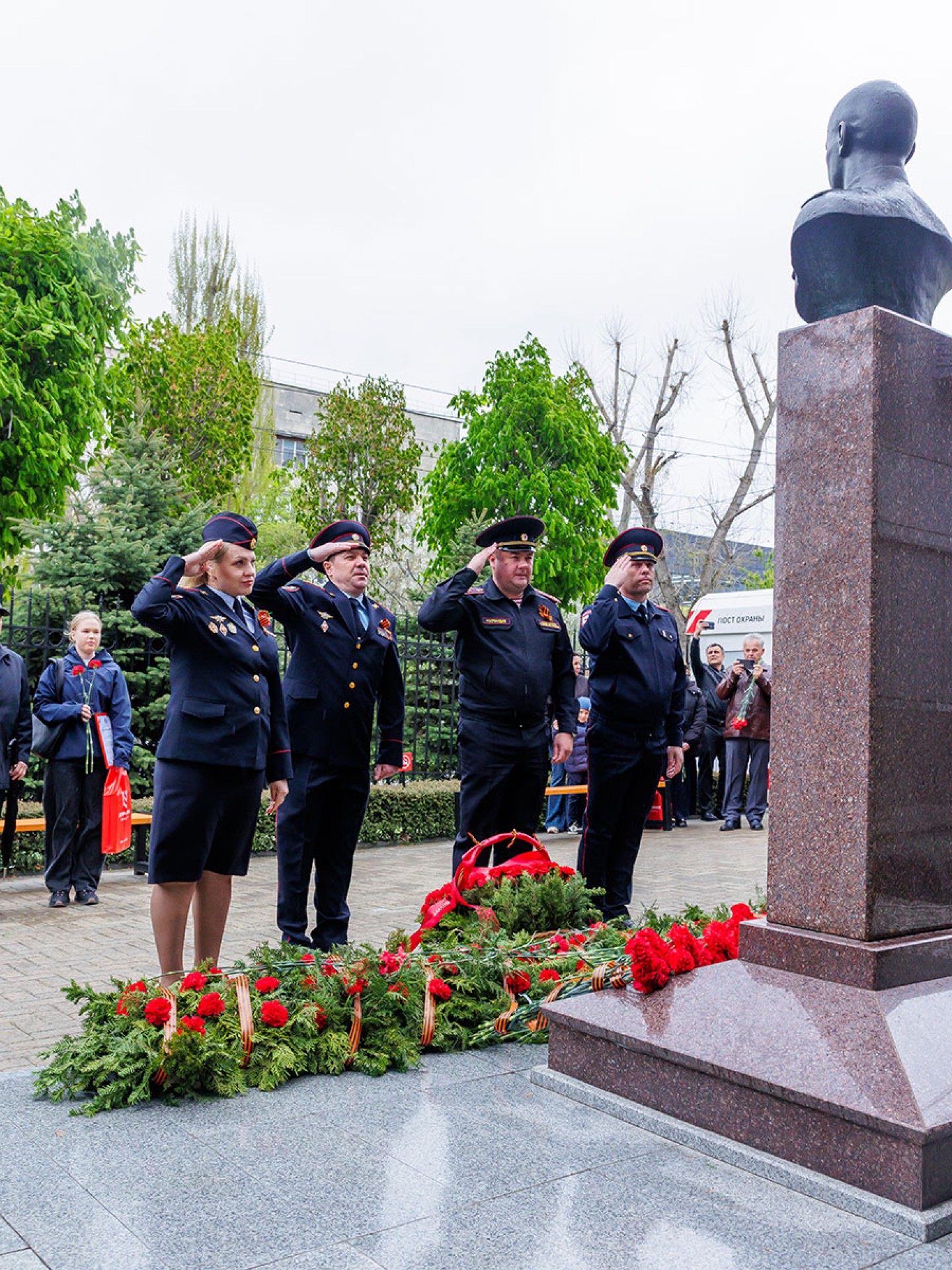 Памятное мероприятие, посвященное 81-й годовщине Победы в Великой Отечественной войне 1941-1945 годов.
