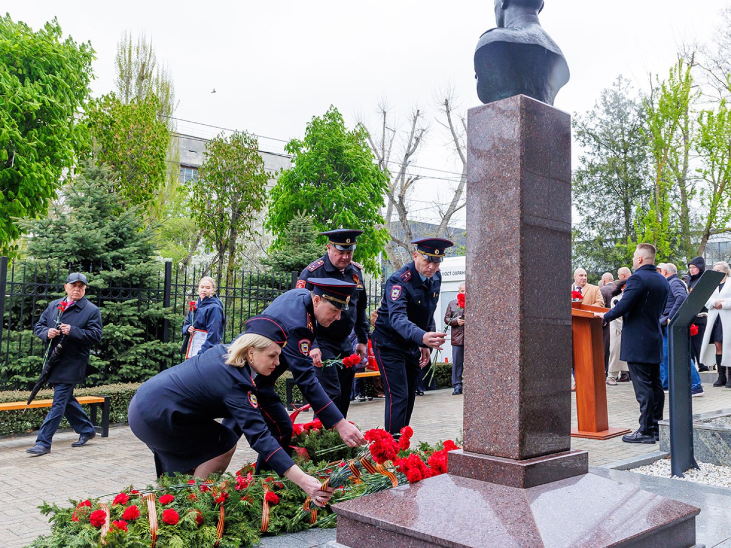 Памятное мероприятие, посвященное 81-й годовщине Победы в Великой Отечественной войне 1941-1945 годов.