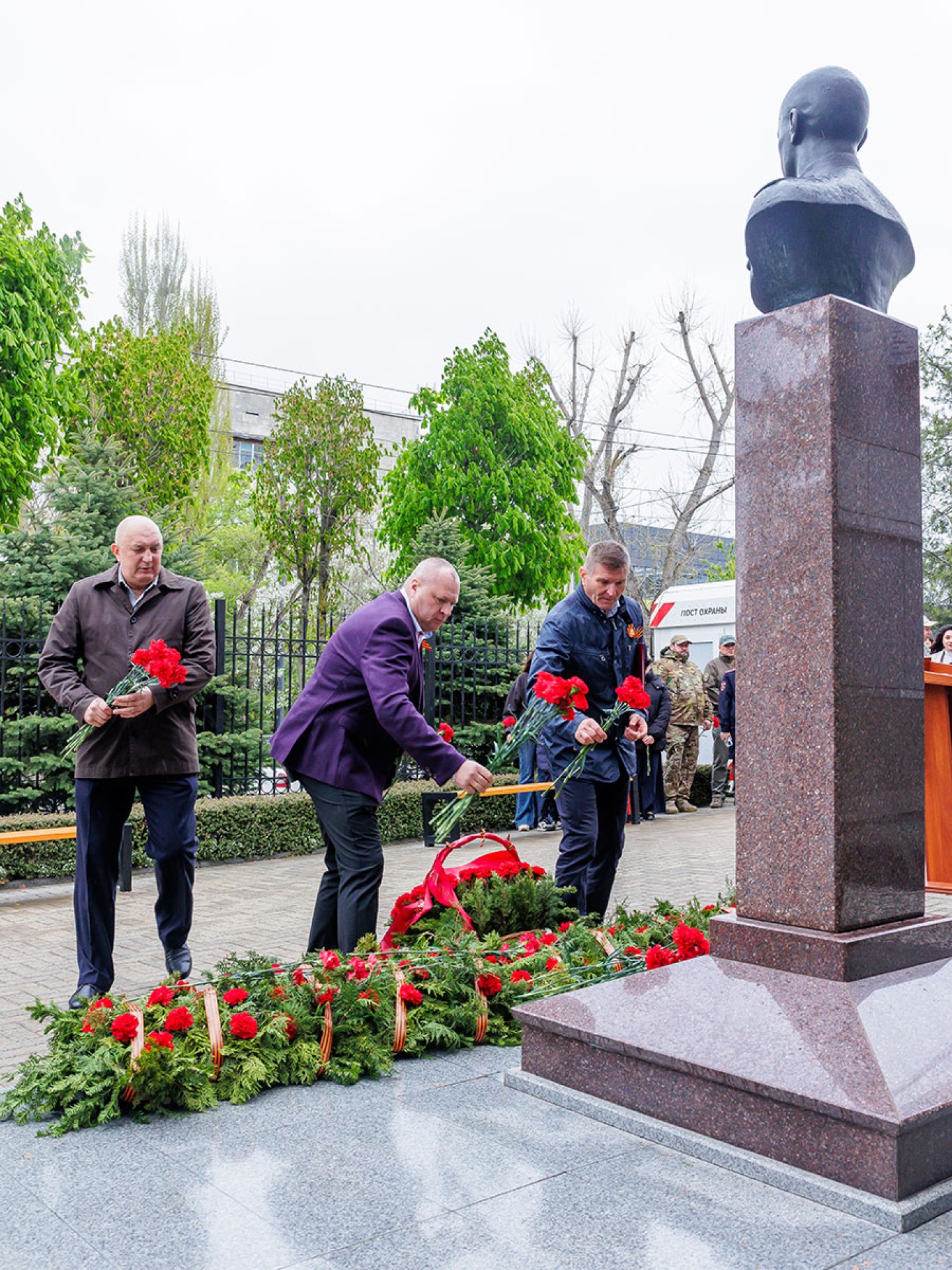Памятное мероприятие, посвященное 81-й годовщине Победы в Великой Отечественной войне 1941-1945 годов.