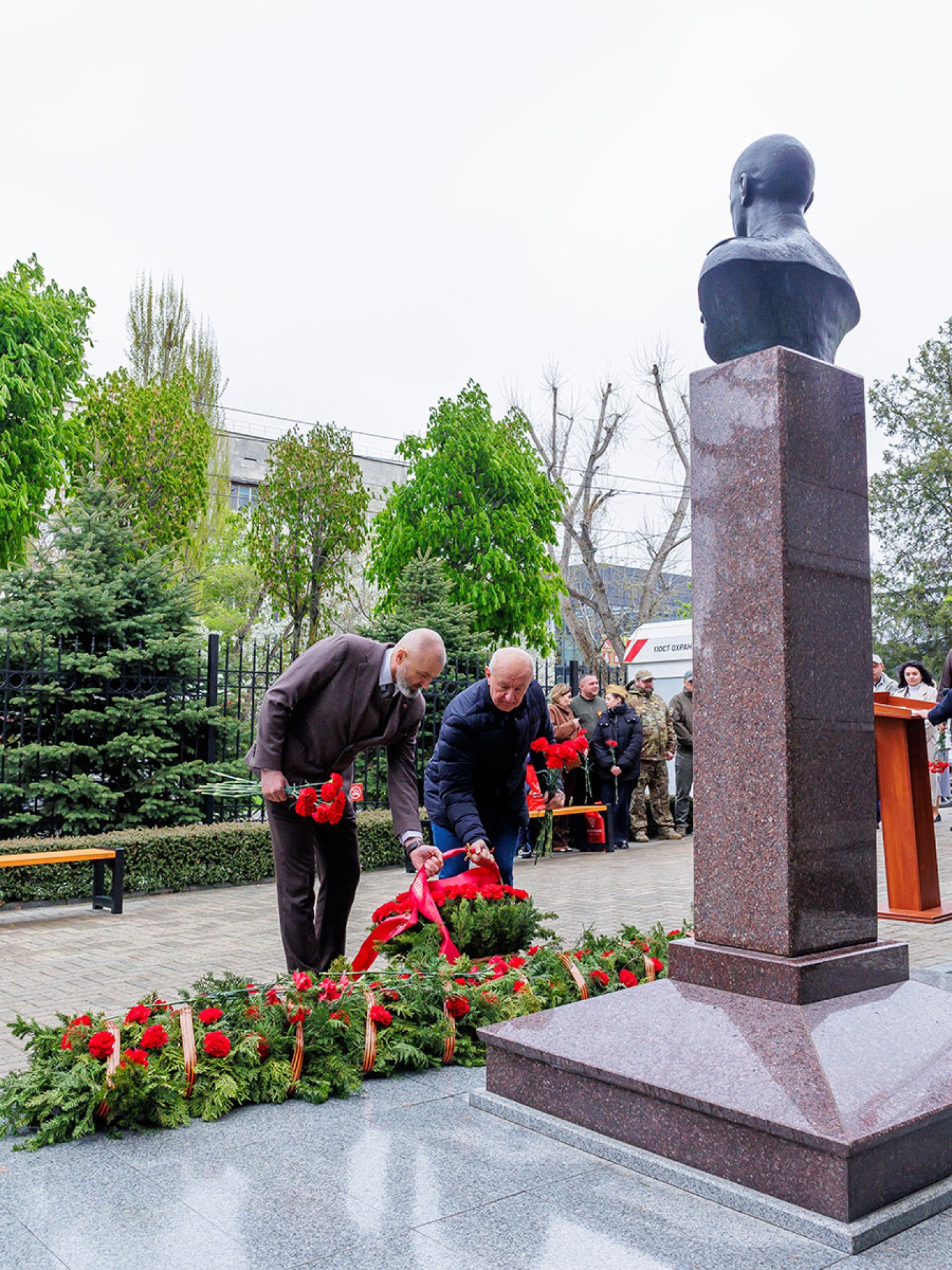 Памятное мероприятие, посвященное 81-й годовщине Победы в Великой Отечественной войне 1941-1945 годов.
